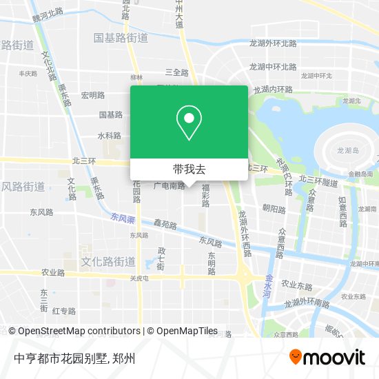 中亨都市花园别墅地图