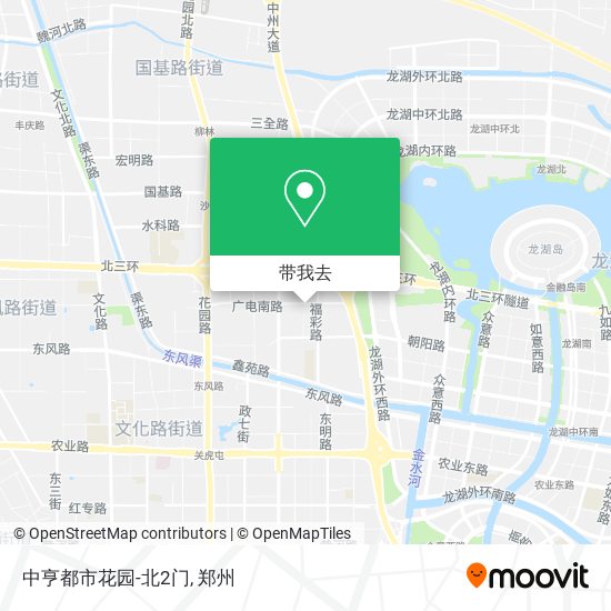 中亨都市花园-北2门地图