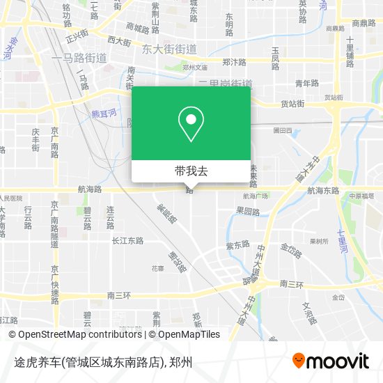 途虎养车(管城区城东南路店)地图