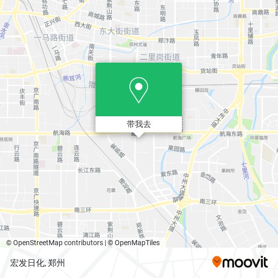 宏发日化地图