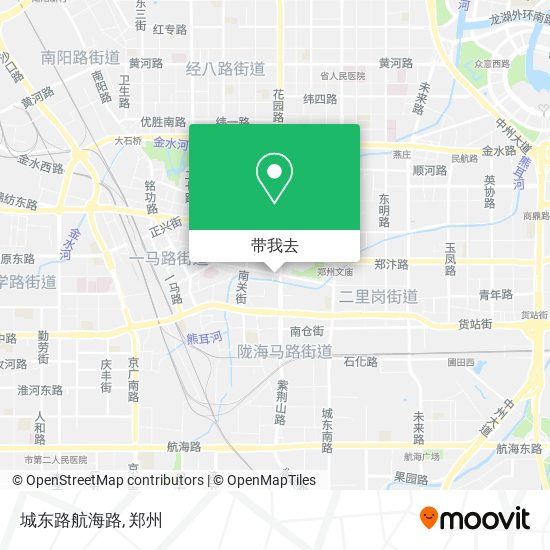 城东路航海路地图