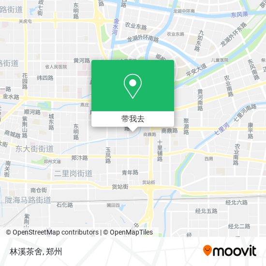 林溪茶舍地图