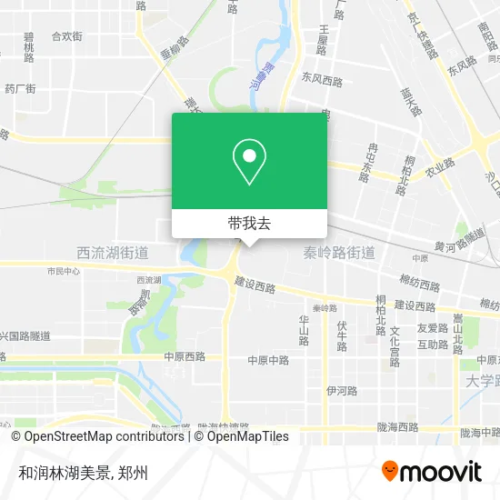 和润林湖美景地图