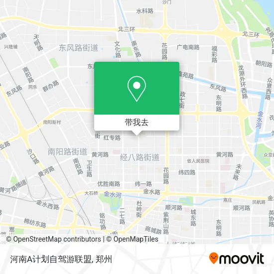 河南A计划自驾游联盟地图