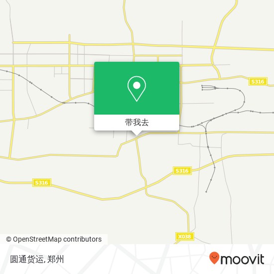 圆通货运地图