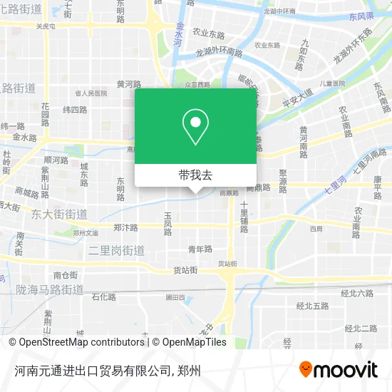 河南元通进出口贸易有限公司地图
