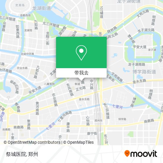 祭城医院地图