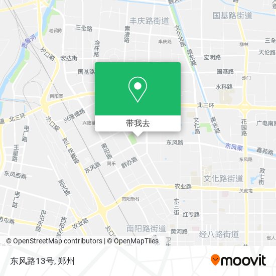 东风路13号地图
