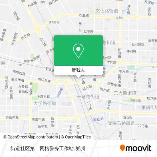 二街道社区第二网格警务工作站地图