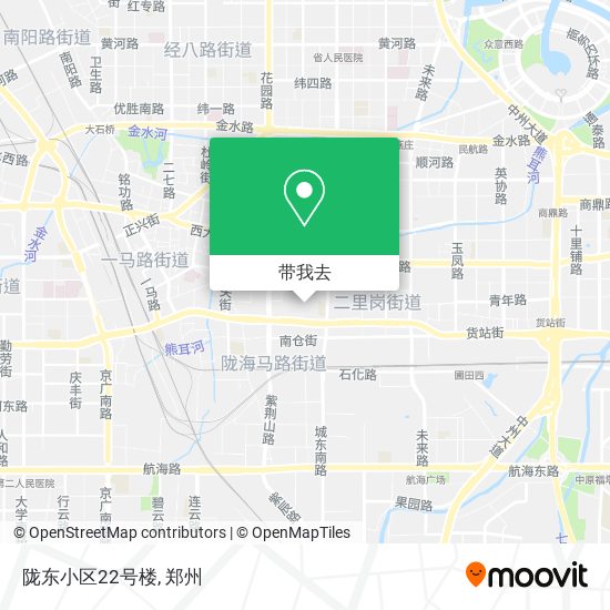 陇东小区22号楼地图