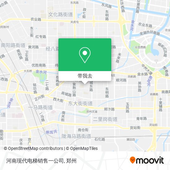 河南现代电梯销售一公司地图