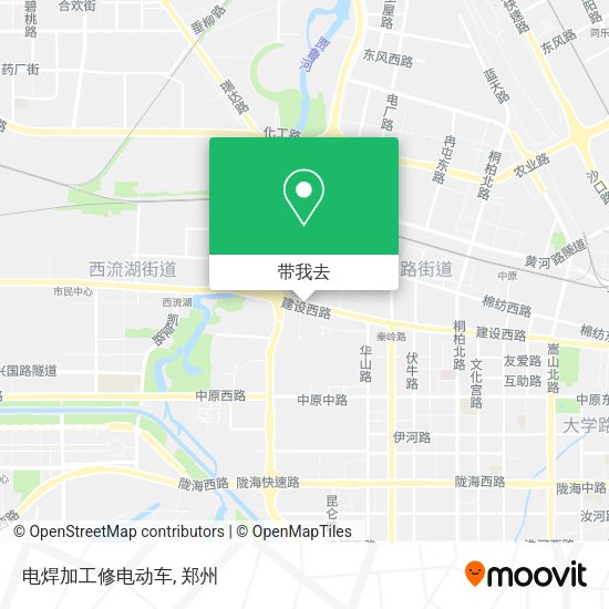 电焊加工修电动车地图