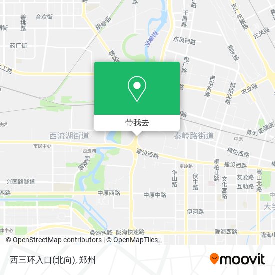 西三环入口(北向)地图