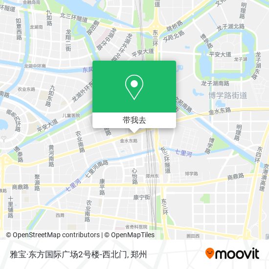 雅宝·东方国际广场2号楼-西北门地图