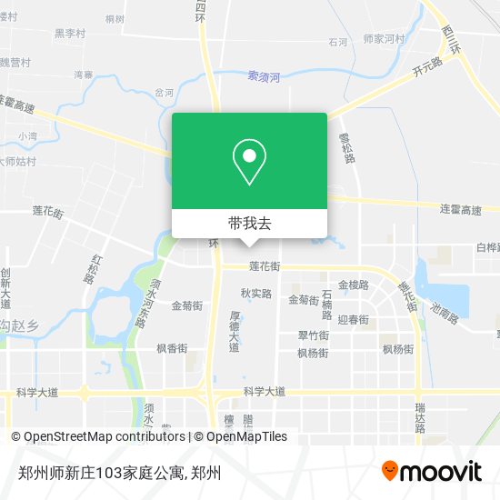 郑州师新庄103家庭公寓地图