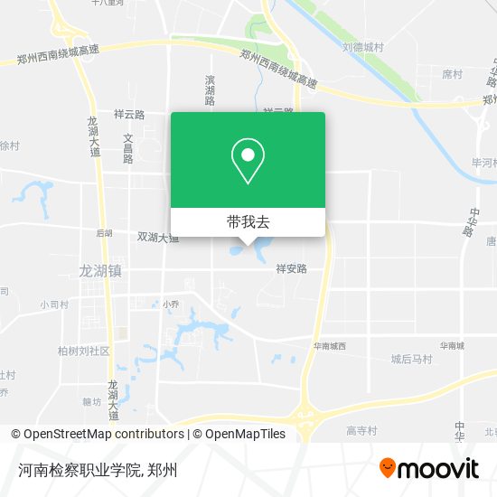 河南检察职业学院地图