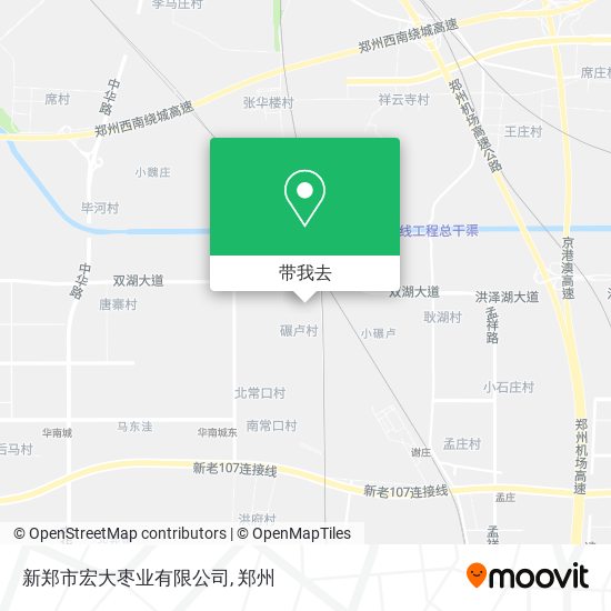 新郑市宏大枣业有限公司地图