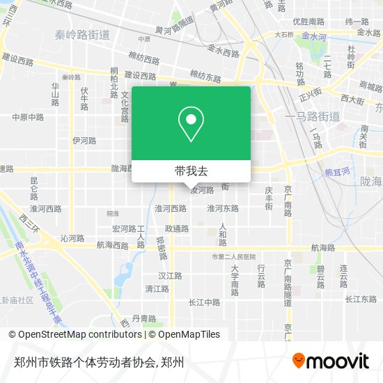 郑州市铁路个体劳动者协会地图