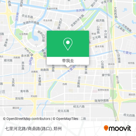 七里河北路/商鼎路(路口)地图