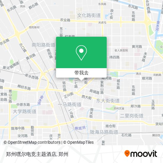 郑州嘿尔电竞主题酒店地图
