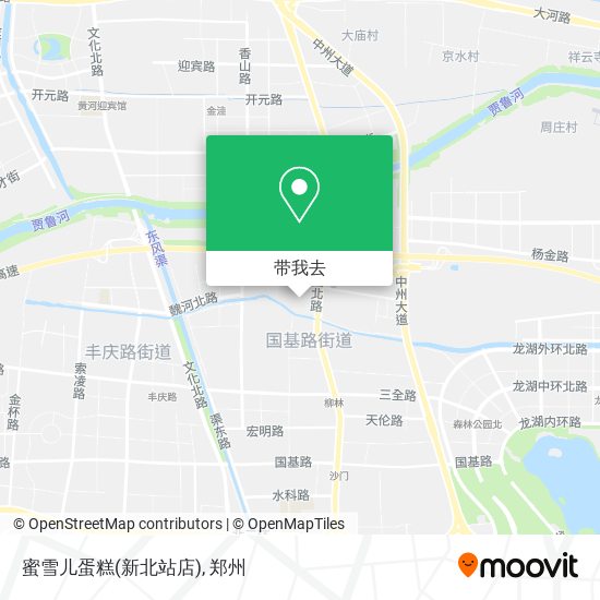 蜜雪儿蛋糕(新北站店)地图