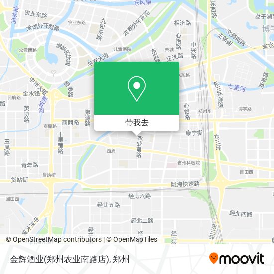 金辉酒业(郑州农业南路店)地图