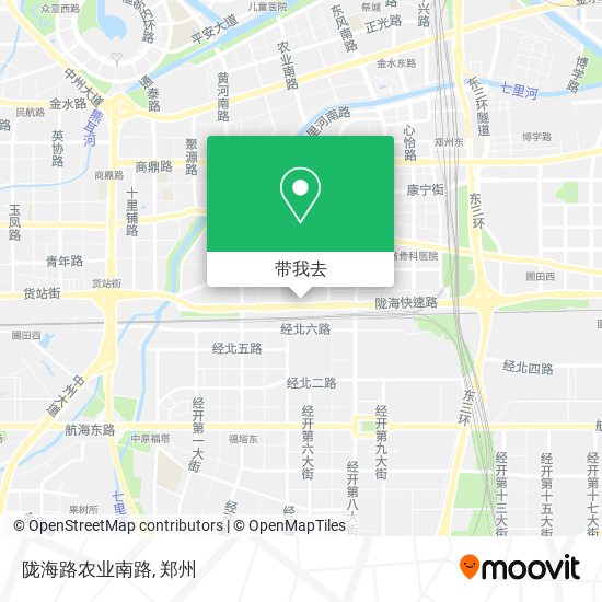 陇海路农业南路地图