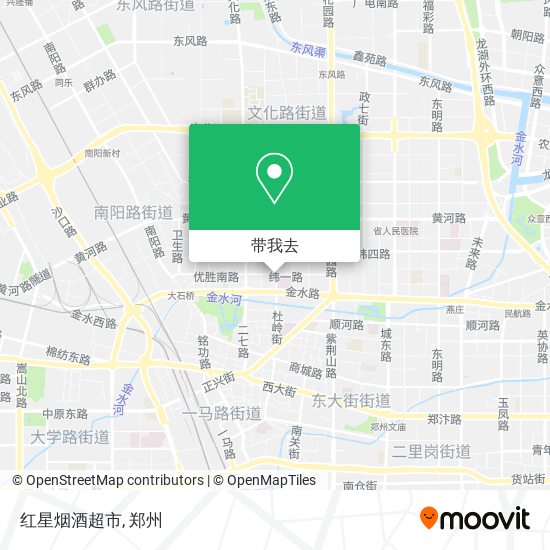 红星烟酒超市地图