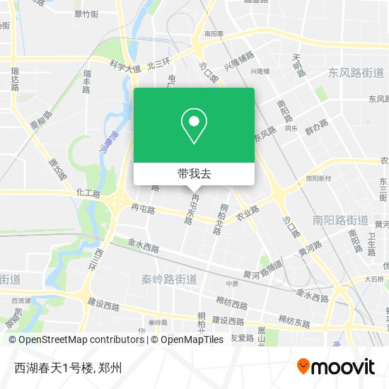 西湖春天1号楼地图