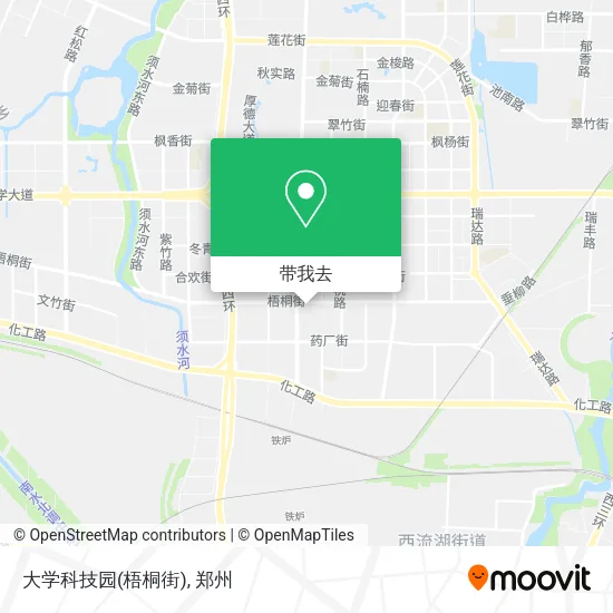 大学科技园(梧桐街)地图