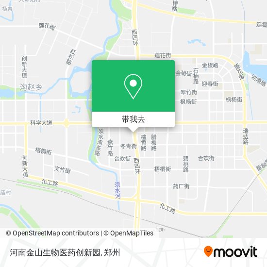 河南金山生物医药创新园地图
