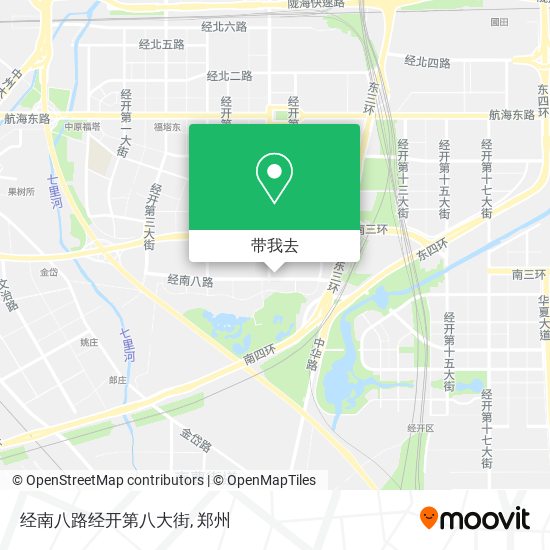 经南八路经开第八大街地图