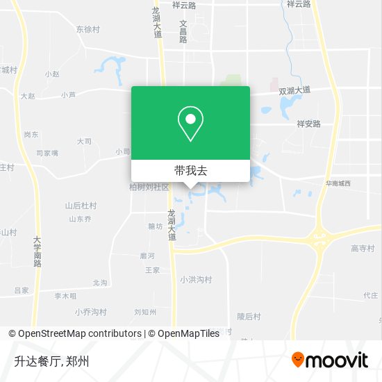升达餐厅地图