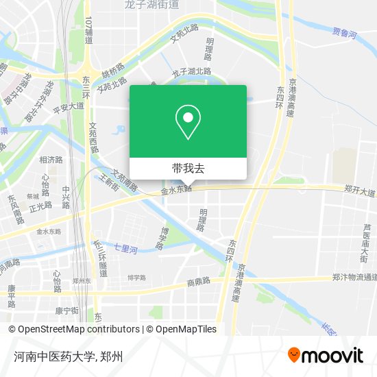 河南中医药大学地图