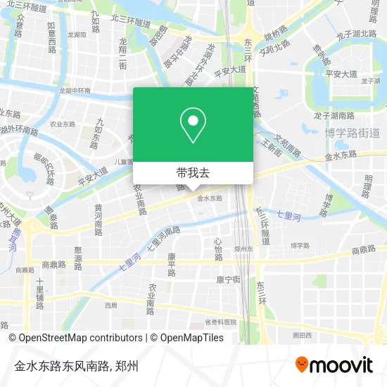 金水东路东风南路地图