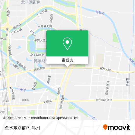 金水东路辅路地图
