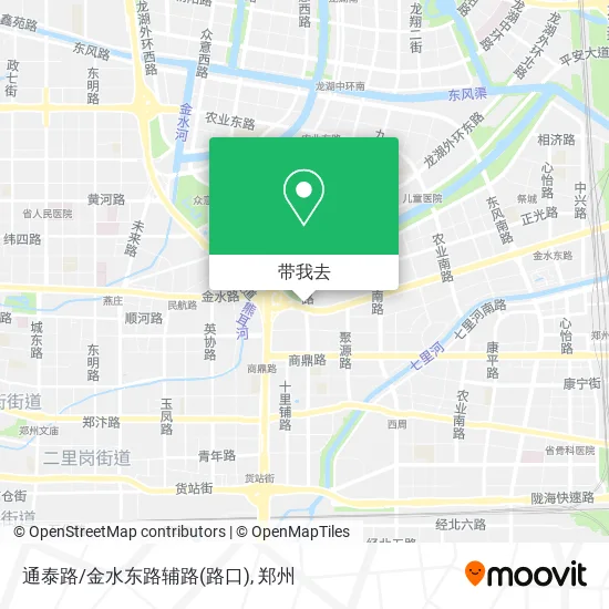 通泰路/金水东路辅路(路口)地图