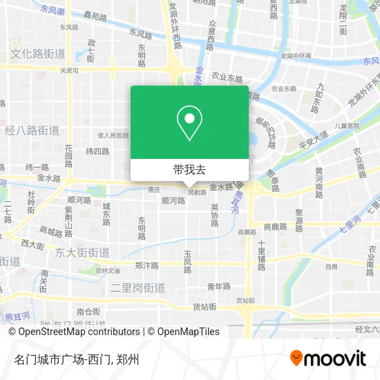 名门城市广场-西门地图