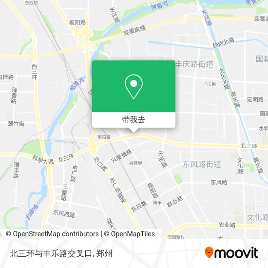 北三环与丰乐路交叉口地图