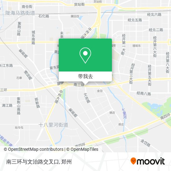 南三环与文治路交叉口地图