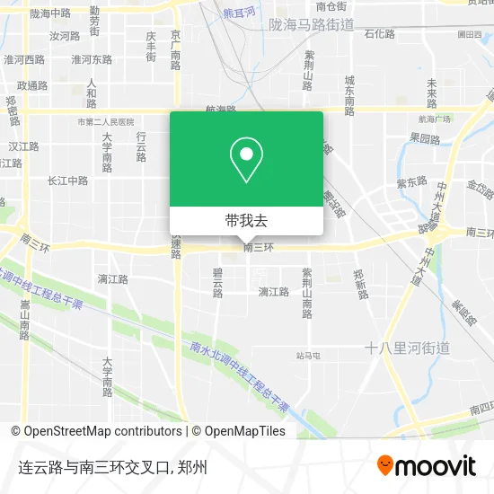 连云路与南三环交叉口地图