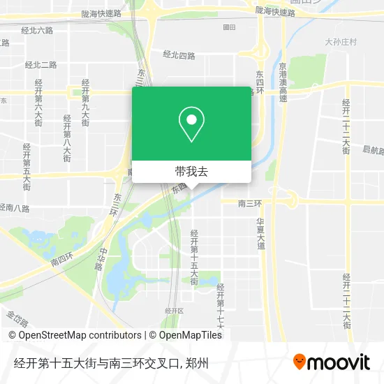 经开第十五大街与南三环交叉口地图