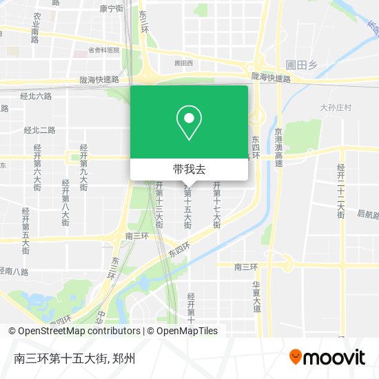 南三环第十五大街地图