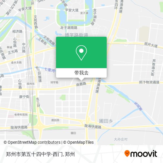 郑州市第五十四中学-西门地图