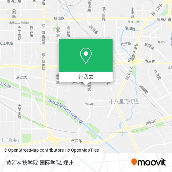黄河科技学院-国际学院地图