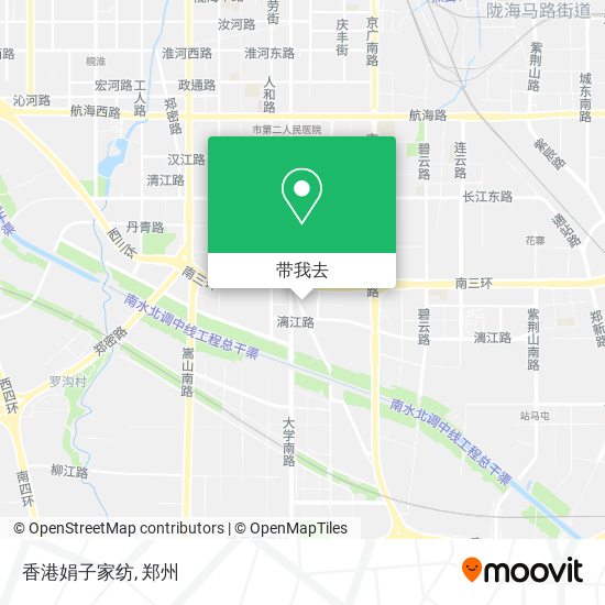 香港娟子家纺地图