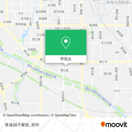 香港娟子家纺地图