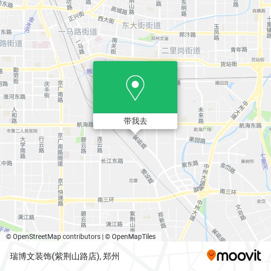 瑞博文装饰(紫荆山路店)地图