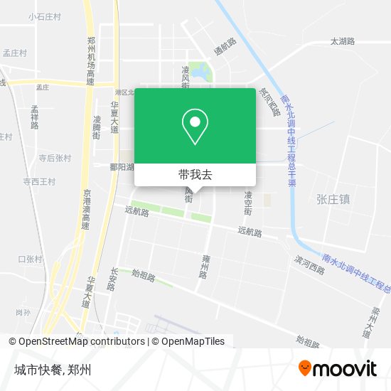 城市快餐地图