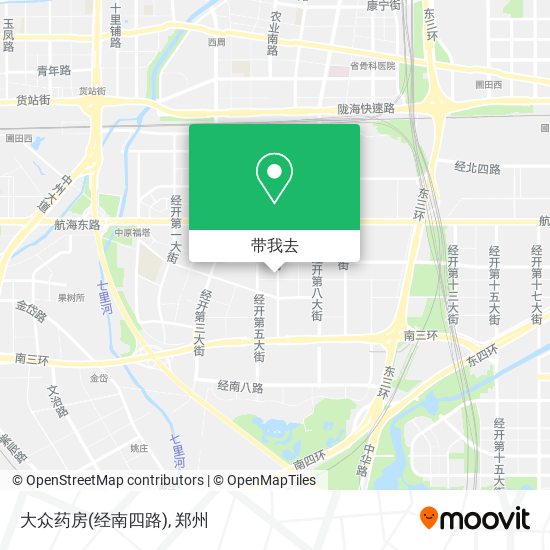 大众药房(经南四路)地图